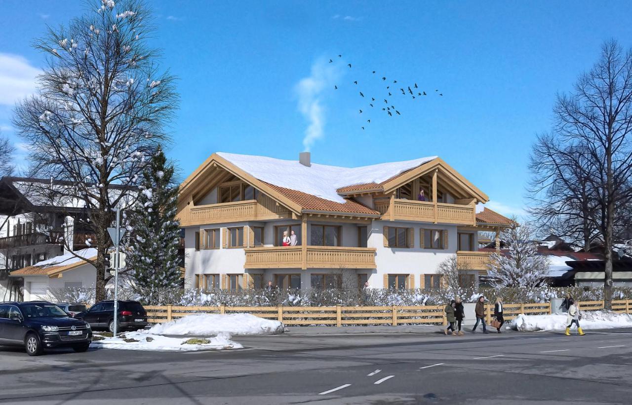 Ferienwohnungen "Zur Wally" Garmisch-Partenkirchen Ngoại thất bức ảnh